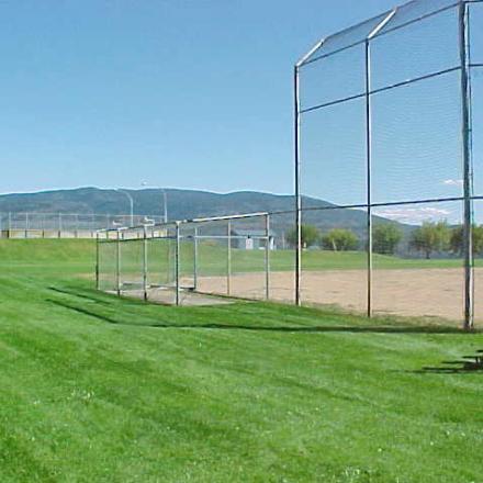 Sports fields in Turner Park.