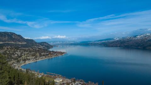 Aerial View of Peachland 